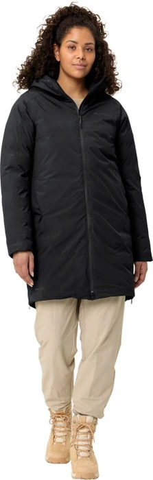 Vaude Mineo IV Funktionsmantel schwarz (Damen)