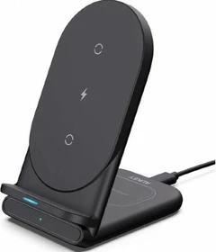 Aukey Aircore Series 2-in-1 Wireless Charging Stand schwarz