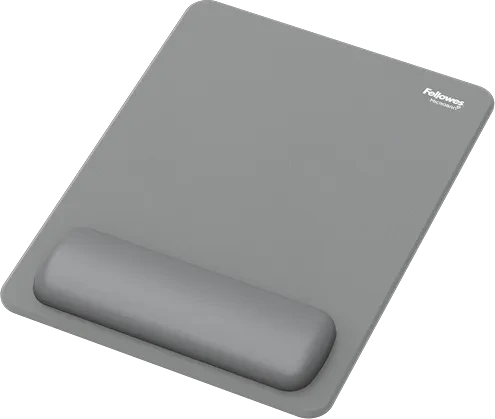 Fellowes Breyta XL Mausepad mit Handgelenkauflage, 280x210mm, grau