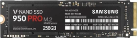 Samsung SSD 950 PRO 256GB, M.2 2280 / M-Key / PCIe 3.0 x4