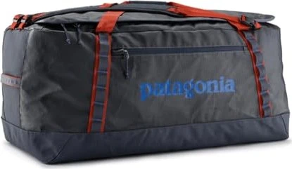 Patagonia Black Hole Duffel 100 smolder blue / amanita red