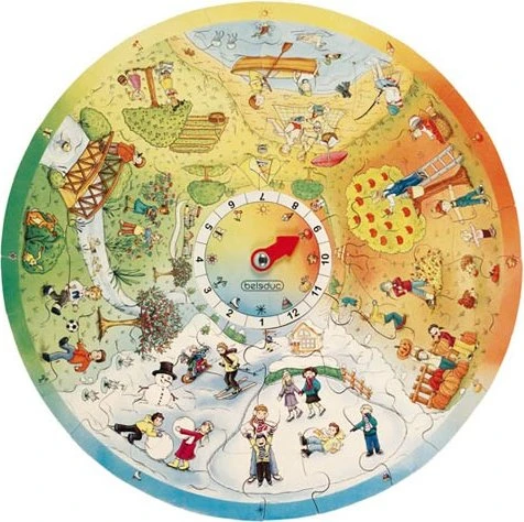 Beleduc XXL Lernpuzzle 4 Jahreszeiten