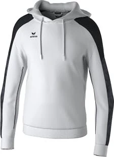 Erima Evo Star Hoodie weiß/schwarz