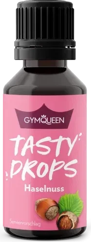 GymQueen Tasty Drops Haselnuss 30ml