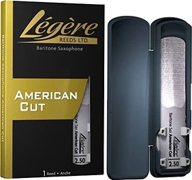 Légère Baritone Saxophone Reed, American Cut, Stärke 2.5, 1 Stück