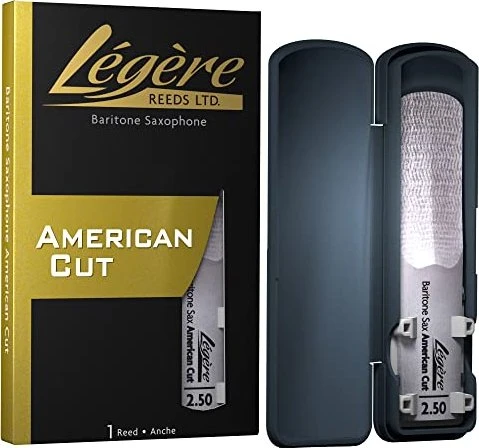 Légère Baritone Saxophone Reed, American Cut, Stärke 2.5, 1 Stück