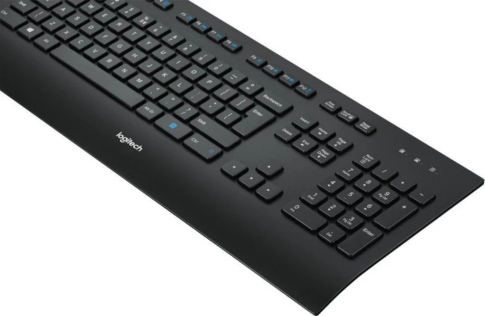 Logitech Corded Keyboard for Business K280e, schwarz, USB, DE