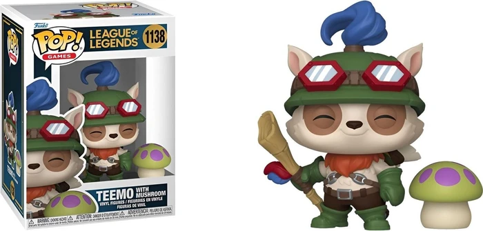 FunKo Pop! Television - Arcane: League of Legends - Teemo with Mushroom