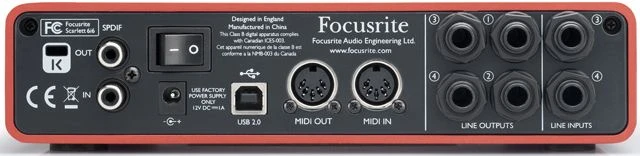 Focusrite Scarlett 6i6