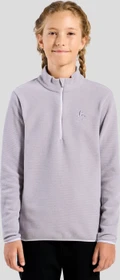 Odlo Roy Stripe 1/2 Zip Funktionsshirt langarm misty lilac/gray ridge (Junior)