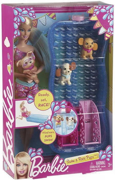 Mattel Barbie - Hunde-Schwimmwettbewerb