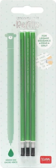 Parker löschbare Gelroller Ersatzmine Gel-Mine 0.7mm grün, 3er-Pack