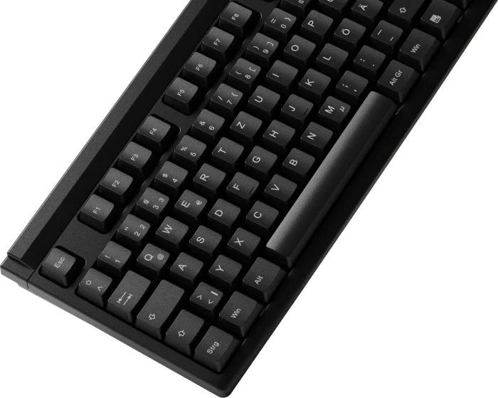 KeySonic KSK-8008U-IP IPX7 Keyboard, schwarz, USB, DE
