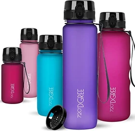 720°DGREE uberBottle softTouch Trinkflasche 1l ultra violet