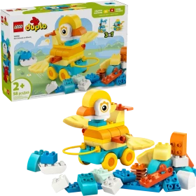 LEGO DUPLO - Tiere auf Rädern 3-in-1-Set
