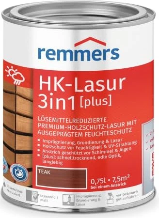 Remmers HK-Lasur Holzschutzmittel, 750ml