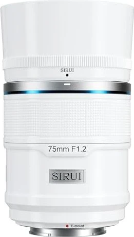 Sirui Sniper 75mm 1.2 für Sony E weiß