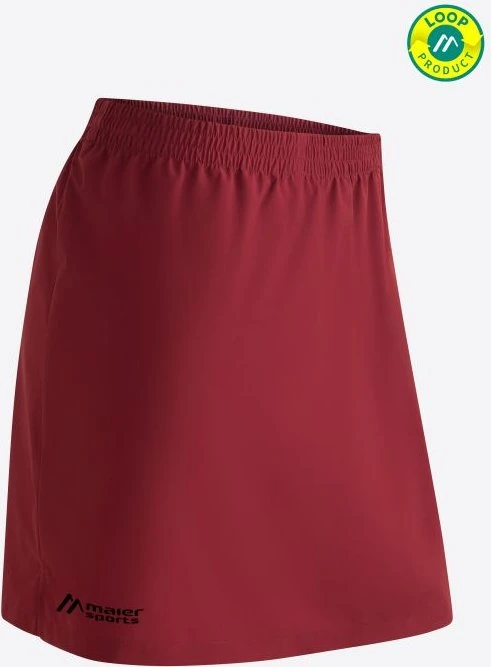 Maier Sports Rain 2.0 Rock kurz sun dried tomato (Damen)