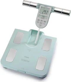 Omron BF511 digitale Segment-Körperanalysewaage türkis