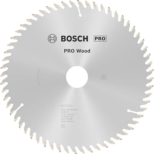 Bosch Professional Optiline Wood Kreissägeblatt 60Z, 210x2.8x30mm, 1 Stück