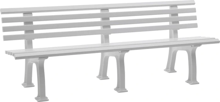 Blome Juist Gartenbank 4-Sitzer weiß