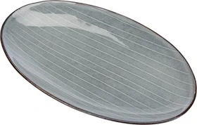Broste Copenhagen Nordic Sea Servierplatte 22x13.6cm soft blue