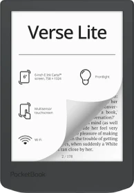 PocketBook Verse Lite, Midnight Grey,      8GB Flash