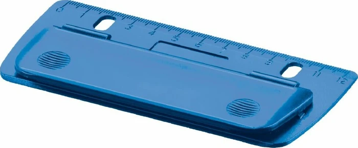Herlitz Mini-Taschenlocher zum Einheften, Color-Blocking, farbig sortiert, türkis/blau/rosa