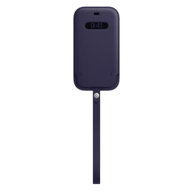 Apple Lederhülle mit MagSafe für iPhone 12/12 Pro dunkelviolett