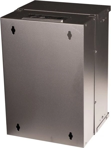Equip Eco Mount 10" Wandgehäuse 9HE, Flatpack, Sicherheitsglastür, IP20, RAL 9005, 300mm tief