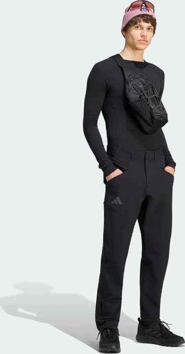 adidas Terrex Xperior Pro Softshell Laufhose lang schwarz (Damen)