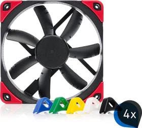 Noctua NF-S12A PWM chromax.black.swap, 120mm, 4er-Pack