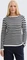 Tom Tailor Rundhalsausschnitt Strickpullover dark navy white stripe (Damen) Vorschaubild