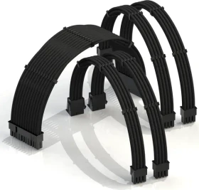 LinkUP PSU Cable Extension Kit, Schwarz (PWR-EXTMOD-RZ-BK50)