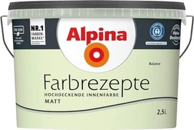 Alpina Farben Farbrezepte Innenfarbe balance matt, 6.5l