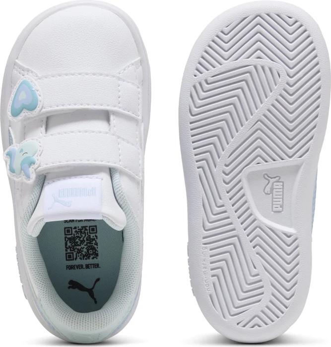 Puma Smash 3.0 Badges puma white/haute tropic (Junior)