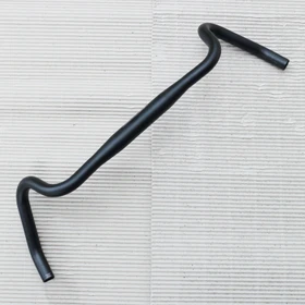 Ergotec Gravel 31.8mm/0mm/0° up/21° back Rennrad Lenker 110mm/76mm 620mm schwarz