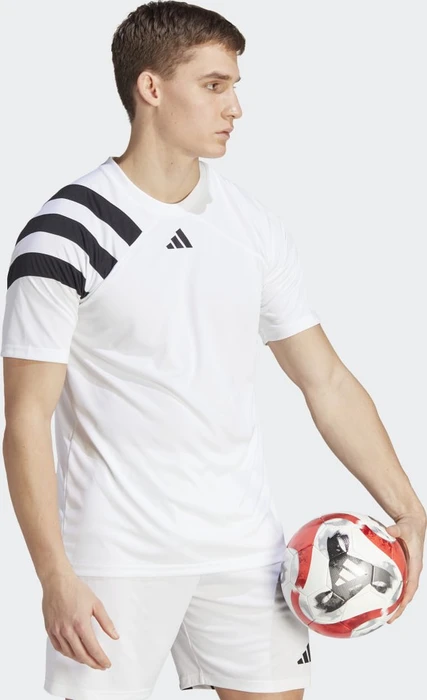 adidas Fortore 23 Trikot kurzarm weiß/schwarz (Herren)