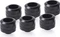 Alphacool Eiszapfen PRO Rohranschluss G1/4" auf 16mm, deep black, 6er-Pack Vorschaubild