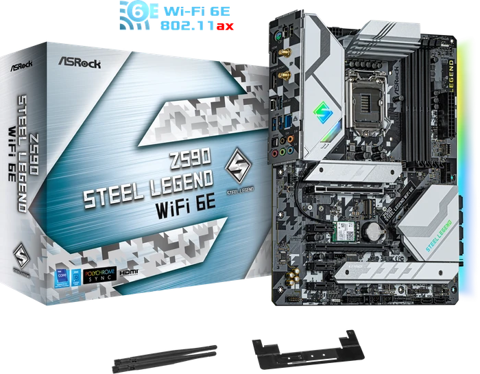 ASRock Z590 Steel Legend WiFi 6E (Intel 1200)