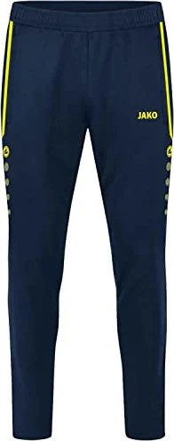 Jako Allround Trainingshose lang marine/neongelb