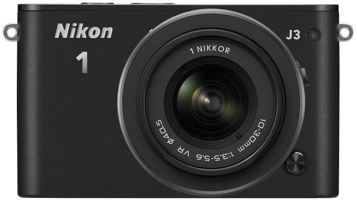 Nikon 1 J3 schwarz mit Objektiv 1 NIKKOR 10-30mm 3.5-5.6 VR