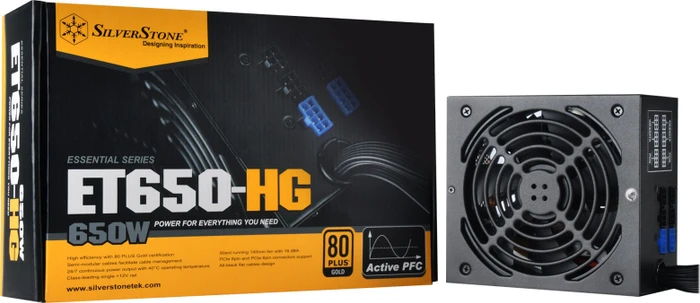SilverStone Essential Gold ET650-HG 650W, ATX 2.4