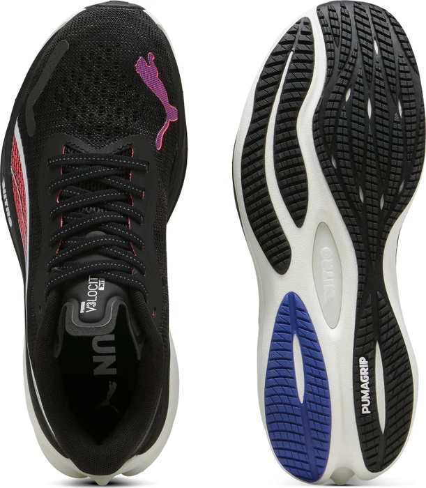 Puma Velocity Nitro 3 puma black/sunset glow/lapis lazuli (Damen)