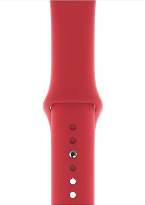 Apple Sportarmband S/M und M/L für Apple Watch 44mm rot