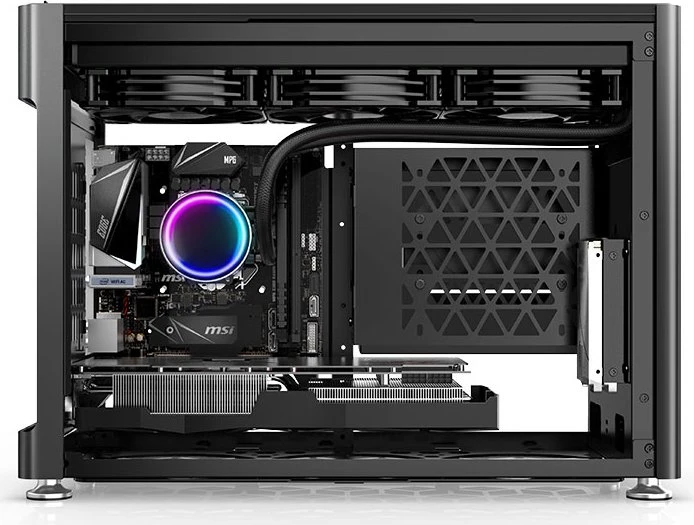 Jonsbo Jonsplus i100 Pro, schwarz, Mini-ITX