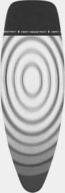 Brabantia Typ D Bügelbrettbezug titan oval