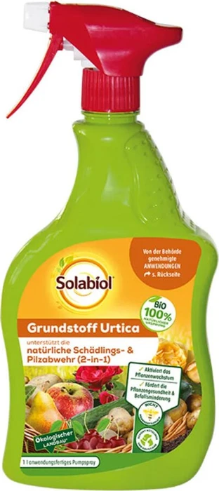 SBM Solabiol Grundstoff Urtica Spray Schädlings- & Pilzabwehr, 1l