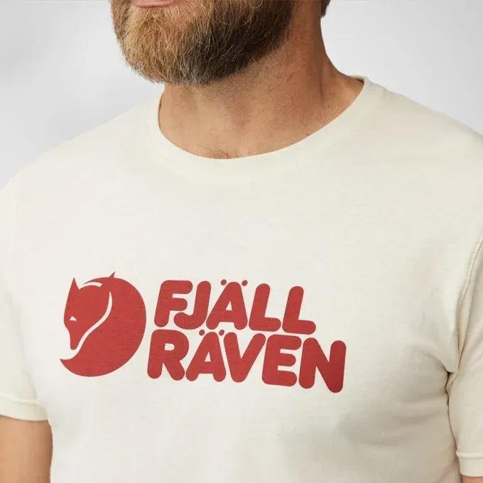 Fjällräven Logo Funktionsshirt kurzarm chalk white (Herren)