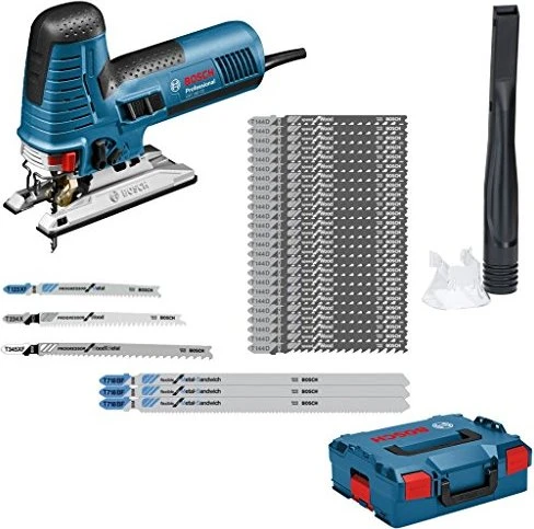 Bosch Professional GST 160 CE Elektro-Pendelhubstichsäge inkl. L-Boxx + Zubehör